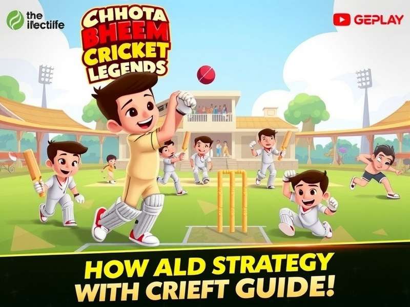 Chhota Bheem Cricket Legends gameplay screenshot